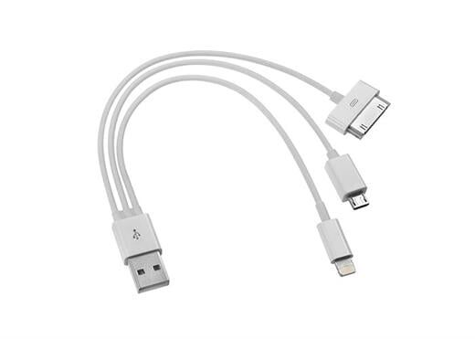 S-Link Sl-Ip550 Usb Iphone 4/5G + Micro 5Pin Şarj Kablosu-S-Link Kktc