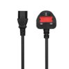 S-LINK SL-p152 1.5m 3x0.75mm İngiliz Power Kablosu - Data Kabloları-S-Link KKTC
