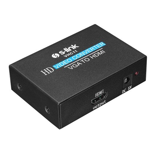 S-Link Vhc11 Vga To Hdmi Dönüştürücü - Çoğaltıcı-S-Link Kktc