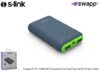 S-Link Swapp IP-S75 7500mAh Powerbank Gri / Yeşil-S-Link KKTC