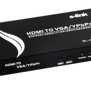S-link SL-HV67 HDMI to VGA+YPBPR Çevirici - ÇOĞALTICI