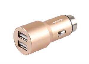 S-link Swapp SW-C7 5V 3.1A Çift Usb Gold Araç Şarj Cihazı - S-LINK