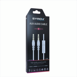 Syrox Aux Audio Mi̇krofonlu Kablo C118