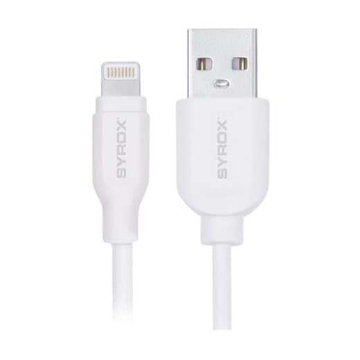 SYROX IPHONE 5/5S 1MT ŞARJ KABLOSU-Syrox KKTC