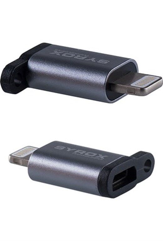 Syrox Micro Usb Gi̇ri̇ş/Iphone 5S Dt15 Kablo - Ori̇ji̇nal Syrox Ürünü-Syrox Kktc