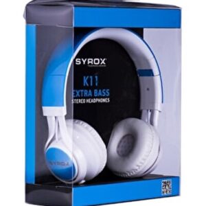 SYROX STREO KULAKLIK BÜYÜK K11 - KULAK ÜSTÜ TELEFON KULAKLIĞI