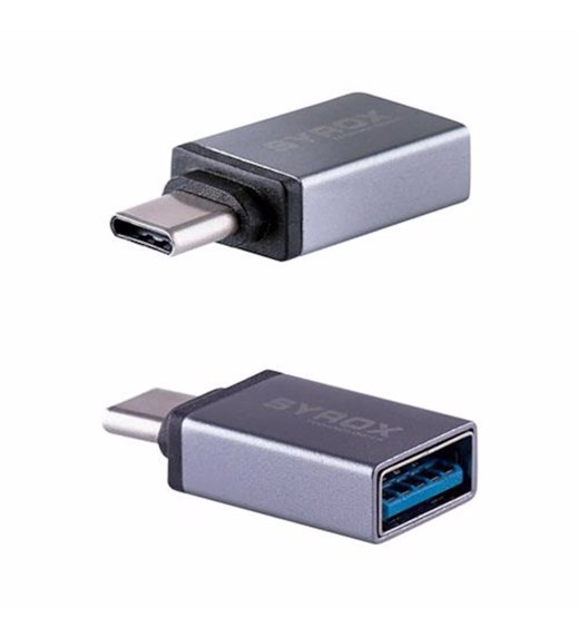 SYROX USB 3.0'tan TYPE-C'ye Dönüştürücü Adaptör - Çoğaltıcı-Syrox KKTC