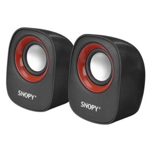 Snopy SN-120 2.0 Siyah / Kırmızı USB Hoparlör