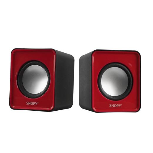 Snopy Sn-66 2.0 Kırmızı Usb Hoparlör-Snopy Kktc