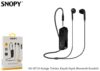 Snopy SN-BT10 Siyah Bluetooth Kulaklıklar - Küçük Boyutlu Kulak İçi-Snopy KKTC