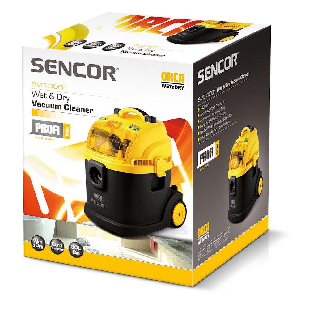 Süpürge Sencor Orca Svc 3001 Sarı