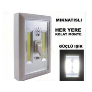 TOPTAN TÜRKİYE Mıknatıslı Aç Kapa Anahtar Fener-Toptan Türki̇ye KKTC
