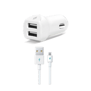 TTEC SpeedCharger Duo Araç Şarj Aleti - Çiftli Şarj Cihazı-Ttec KKTC
