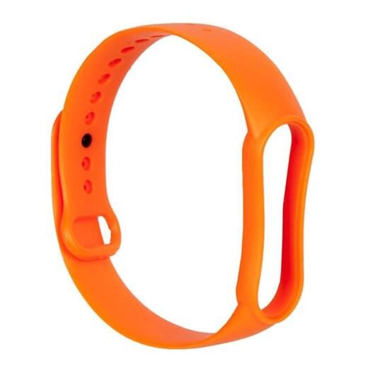 Xiaomi Mi Band 5/6 Turuncu Si̇li̇kon Kayiş - Saat Aksesuarlari-Xiaomi Kktc