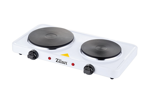 Zi̇lan Zln2180 Beyaz Çi̇ft Gözlü Set Üstü Ocak-Zi̇lan Kktc