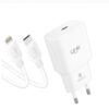 Linktech t456e eco pd20w type-c to lightning kablolu şarj aleti