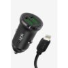 Linktech c482 çevre dostu 12w lightning kablolu araç şarj aleti - Görsel 2