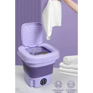 Katlanabilir mini çamaşır makinesi