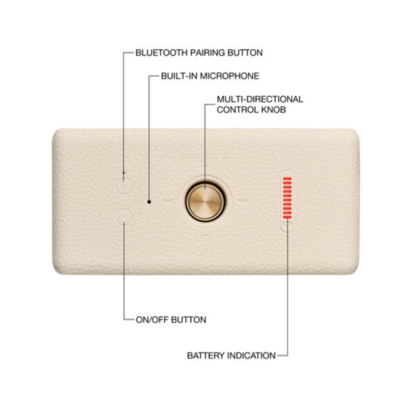 Marshall 1006885 Emberton Iii Bluetooth Hoparlör, Krem - Görsel 3