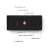MARSHALL 1007428 Middleton II Bluetooth Hoparlör, Siyah - Görsel 3