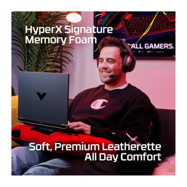 Hyperx Cloud Iii Kablolu Oyun Kulaklığı, Siyah/Kırmızı - Görsel 4