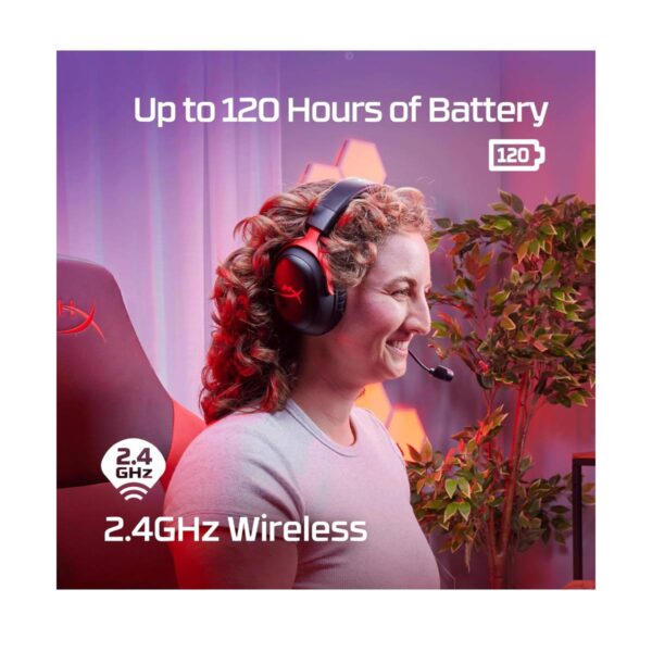 Hyperx Cloud Iii Kablolu Oyun Kulaklığı, Siyah/Kırmızı - Görsel 3