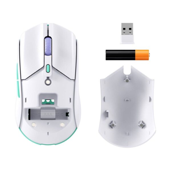 Hyperx Pulsefire Haste 2 Core Kablosuz Oyun Faresi, Beyaz - Görsel 5