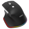 Everest Smw-178 Handy 2In1 Bluetooth+ 2.4Ghz 4000 Dpi Rgb Mouse Siyah - Görsel 2