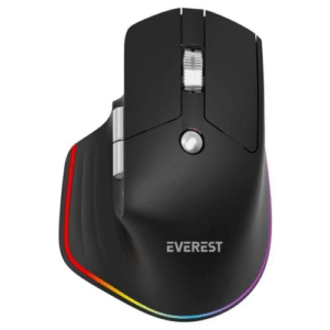 Everest Smw-178 Handy 2In1 Bluetooth+ 2.4Ghz 4000 Dpi Rgb Mouse Siyah