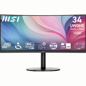 Msi 34" Modern Md342Cqp Curved 1500R Va 1Ms 120Hz Uwqhd Siyah KKTC