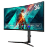 Npc 34" Mp3429-Y Curved 165Hz Mm Monitör 1Ms 3440X1440 2Xhdmi 2Xdp Hop - Görsel 3