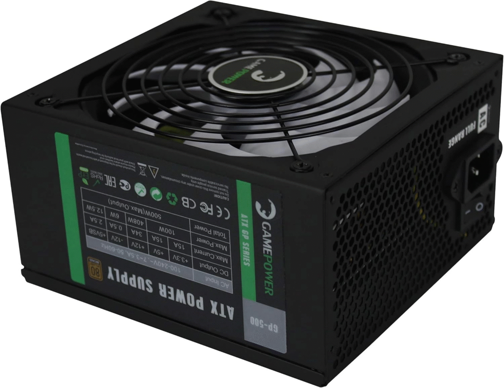Power Supply Gamepower Gp-500 14Cm 80+(Bronz) 500W KKTC