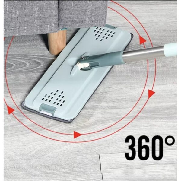 Kirli &Amp; Temiz Su Bölmeli Mikrofiber Tablet Mop - Görsel 8