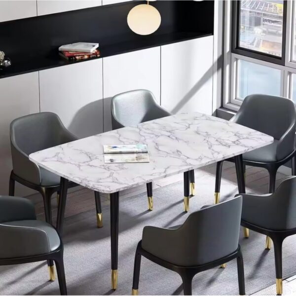 Pvc Su Geçirmez Kendinden Yapışkanlı Mermer Masa&Amp;Duvar Kağıdı 2’Li Paket (2 Adet 60Cmx1M = 1.2M² Alan) - Görsel 7