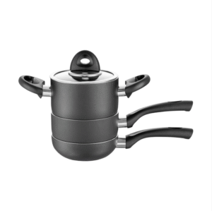 Emsan Vega 4 Prç Mini Tencere Set, Siyah