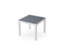 Heniver Rattan 90X90cm Camlı Masa