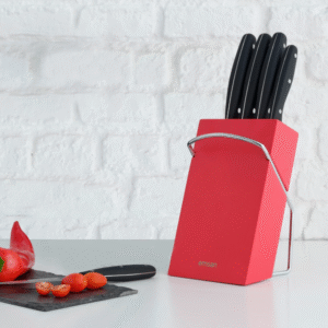 Emsan Bıçak Seti Yeni Mıa 6 Prç Kırmızı