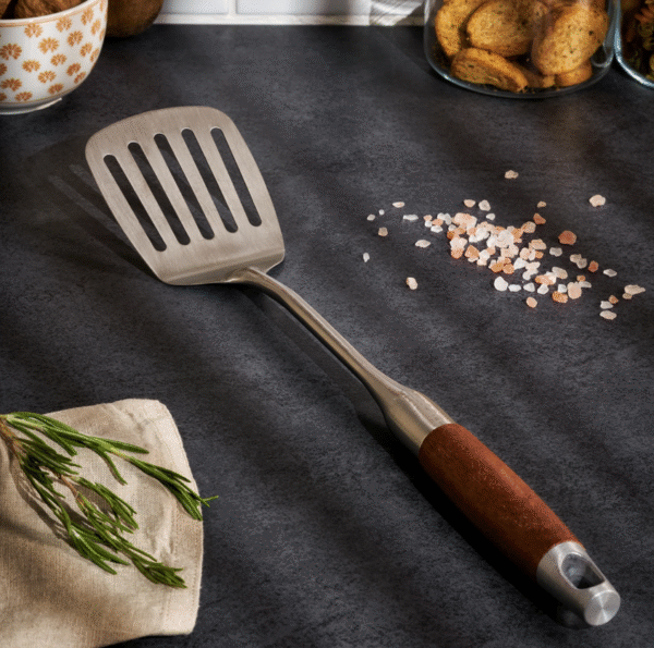 Emsan Woody Paslanmaz Çelik Izgara Spatula - Görsel 1