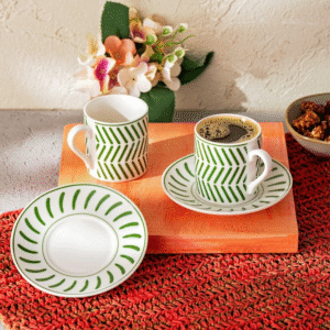 Emsan Albert New Bone 2 Kişilik Kahve Fincanı