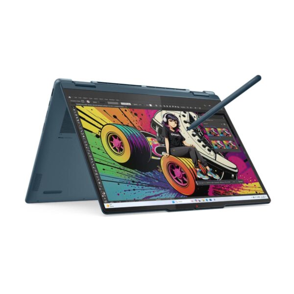 Lenovo 83Ks0028Cy Yoga 14Akp10 Dizüstü Bilgisayar 14', Mavi - Görsel 3