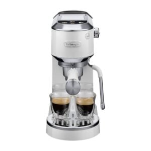 DELONGHI EC890.WI Dedica Çift Espresso Makinesi, Beyaz