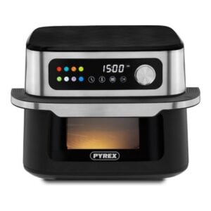 PYREX SB1830 333328 Hava Fritözü XXL 10.5 Lt, Gümüş/Siyah