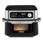 PYREX SB1830 333328 Hava Fritözü XXL 10.5 Lt, Gümüş/Siyah