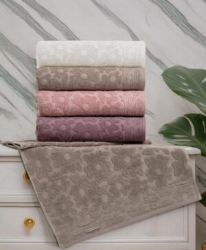 50x90 Sakura Havlu Set 4 Parça