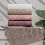 50x90 Sakura Havlu Set 4 Parça