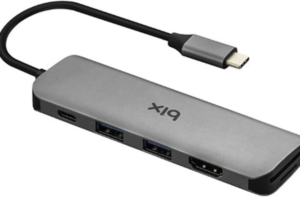 Adaptör Bi̇x Bx09Hb Type-C To 6-Port Sd/Micsd/Usb 3.0/Hdmi