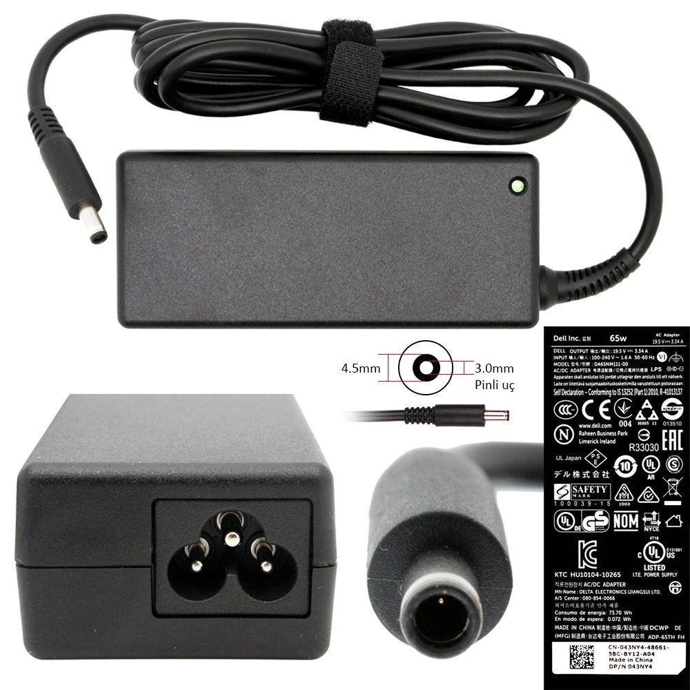 Adaptor Dca-Dl010 19.5V 3.34A 65W 4.5Mm-3.0Mm KKTC