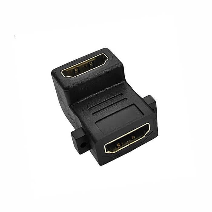 Adaptor Hdmı D/D Uzatma 90 Derece L Kktc Adaptor Hdmı D/D Uzatma 90 Derece L Kktc