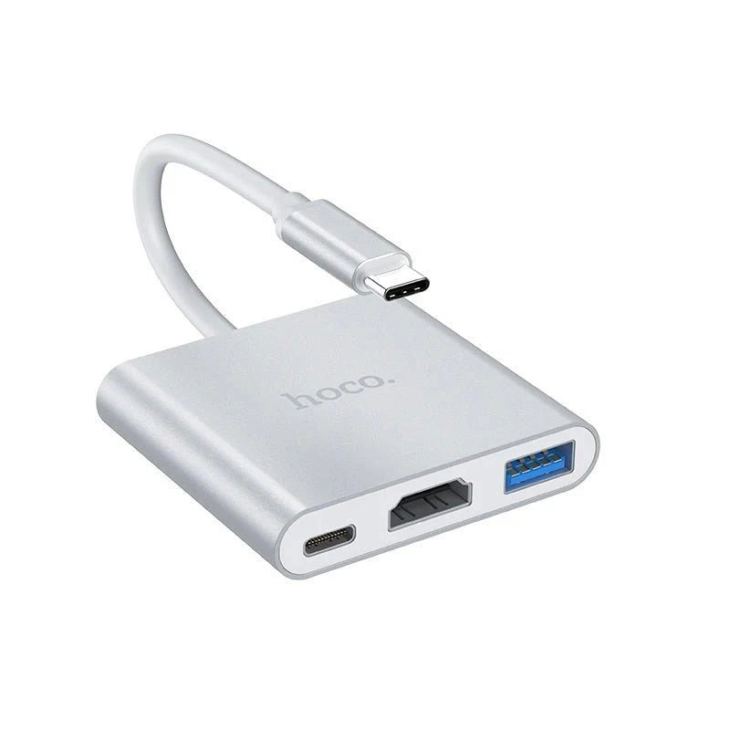Adaptör Hoco Hb14 Type-C To Usb Hdmi Type-C KKTC