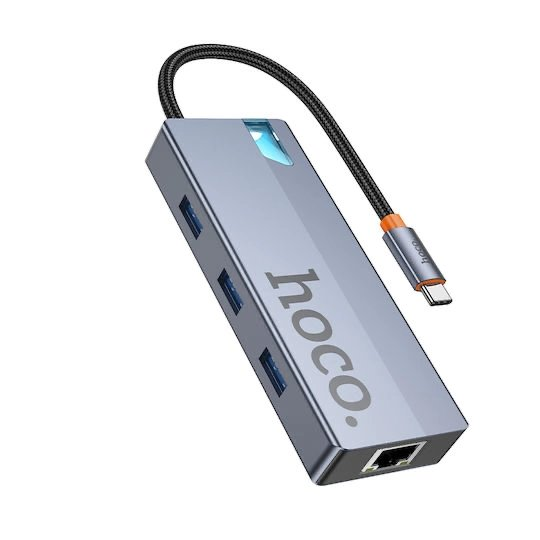 Adaptör Hoco Hb51 Type-C 6 In 1 KKTC